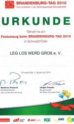 Brandenburgtag in Schwedt